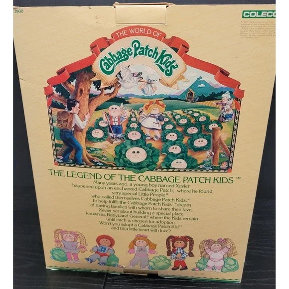 1985 Cabbage Patch Kids Boy Doll Vick Hudson Sept 1st Cert & Box READ 1 - Picture 16 of 16